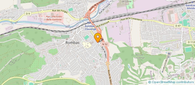 localisation de l'entreprise MADAME DEBORAH BATTISTON  ROMBAS