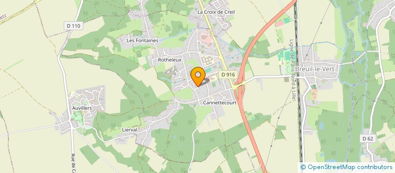 localisation de l'entreprise MADAME DEBORAH BECHARD à BREUIL-LE-VERT