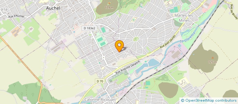 localisation de l'entreprise MADAME DEBORAH BEDNAREK  CALONNE-RICOUART