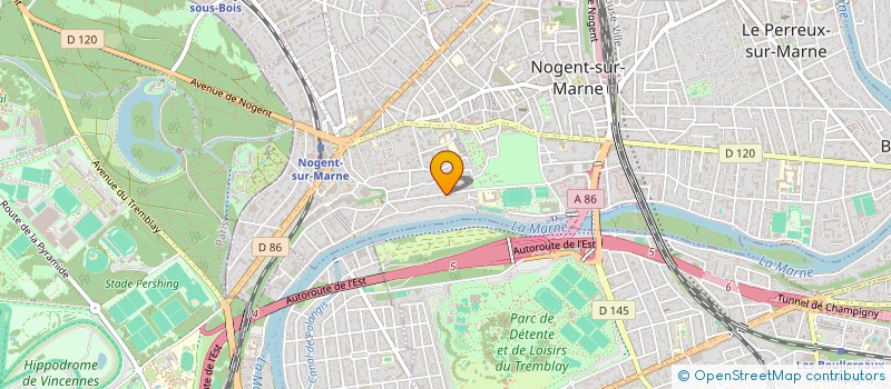 localisation de l'entreprise MADAME DEBORAH BELLAICHE  DAMMARTIN-EN-GOELE