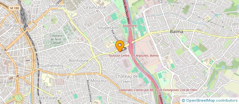 localisation de l'entreprise MADAME DEBORAH BENDAOUD à TOULOUSE