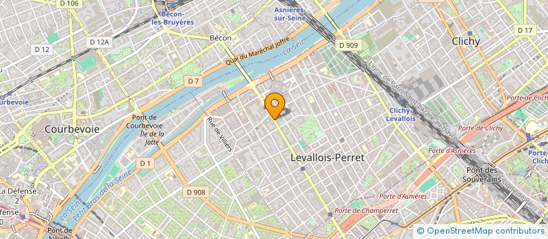 localisation de l'entreprise MADAME DEBORAH BENGIO à LEVALLOIS-PERRET