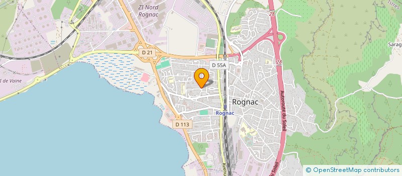 localisation de l'entreprise MADAME DEBORAH BERNARDO  ROGNAC