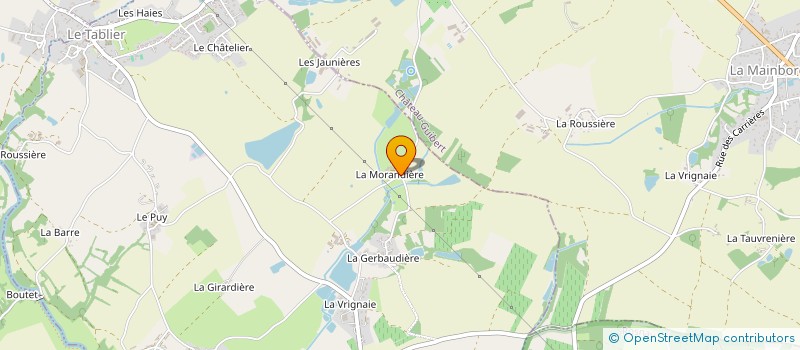 localisation de l'entreprise MADAME DEBORAH BESTAUTTE  LE TABLIER