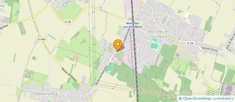 localisation de l'entreprise MADAME DEBORAH BETTIO  MAROLLES-EN-HUREPOIX