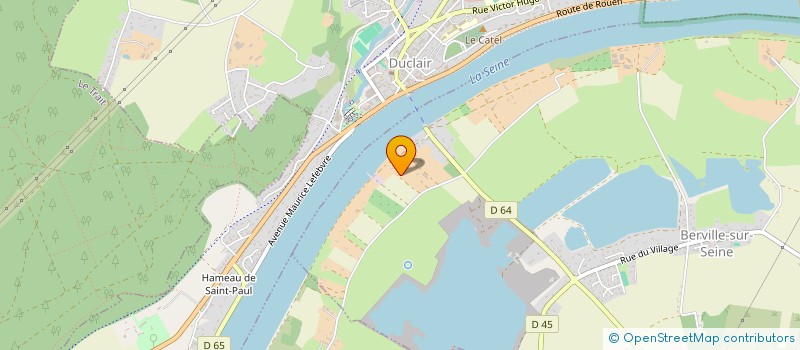 localisation de l'entreprise MADAME DEBORAH BIZARD  BERVILLE-SUR-SEINE