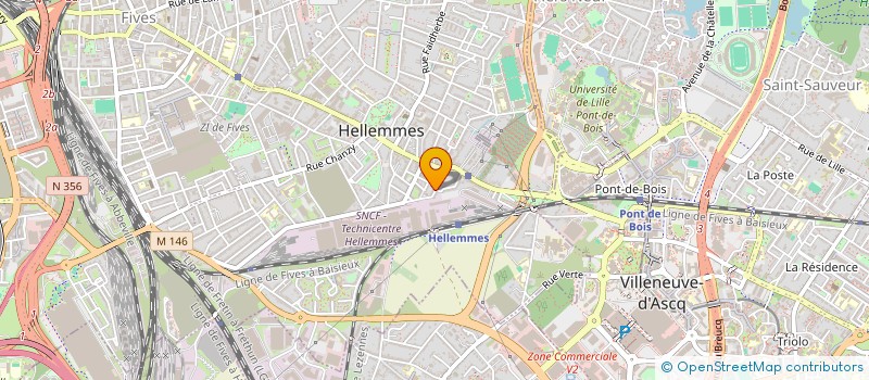 localisation de l'entreprise MADAME DEBORAH BOTTIN à LILLE