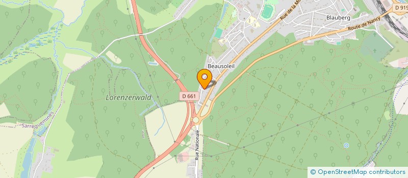 localisation de l'entreprise MADAME DEBORAH BOUR  SARREGUEMINES