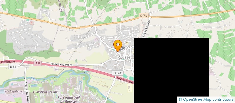 localisation de l'entreprise MADAME DEBORAH BOURGEOIS  ROUSSET