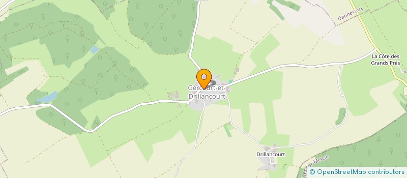 localisation de l'entreprise MADAME DEBORAH BOURON à GERCOURT-ET-DRILLANCOURT