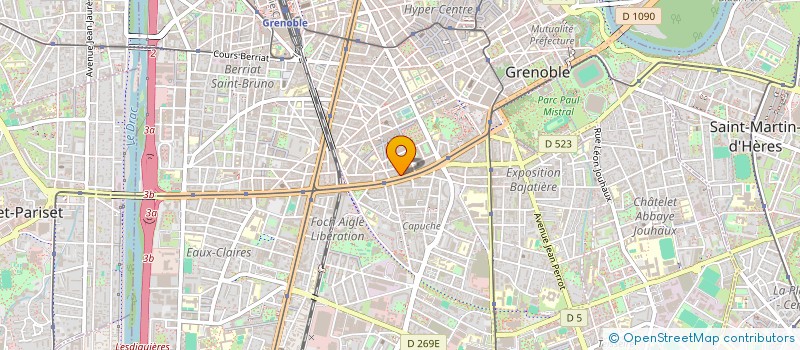 localisation de l'entreprise MADAME DEBORAH BOYAVAL à GRENOBLE