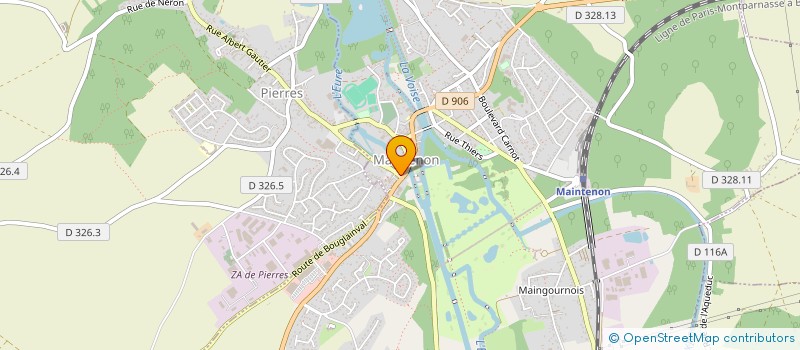 localisation de l'entreprise MADAME DEBORAH BRAZY à MAINTENON