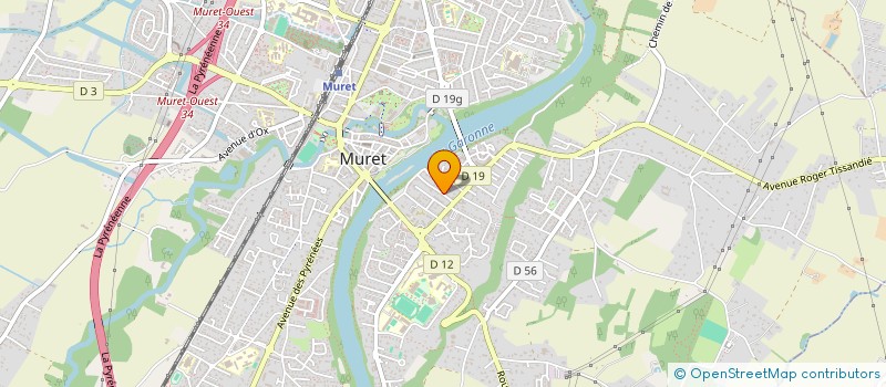 localisation de l'entreprise MADAME DEBORAH BRELET  MURET