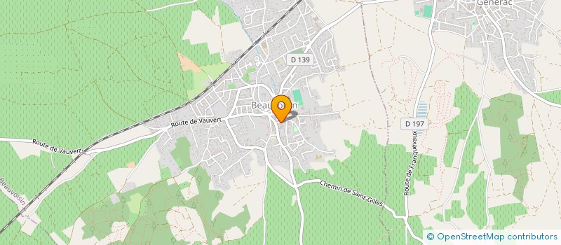 localisation de l'entreprise MADAME DEBORAH BRESSON  BEAUVOISIN