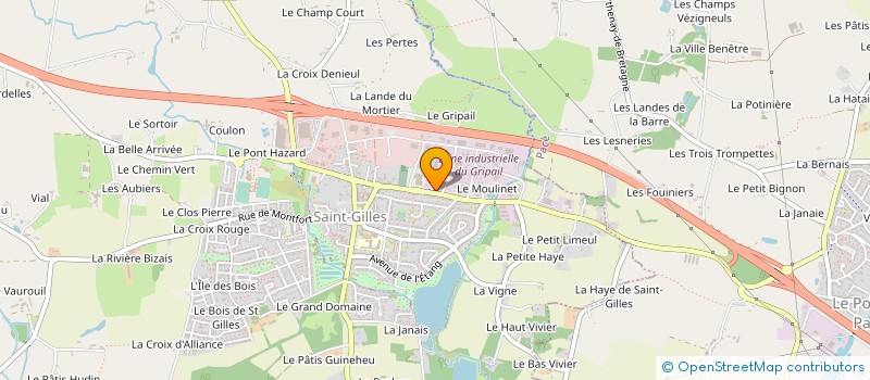 localisation de l'entreprise MADAME DEBORAH BRIAND  L'HERMITAGE