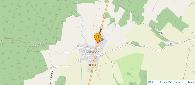 localisation de l'entreprise MADAME DEBORAH BROCARD  AMANCE