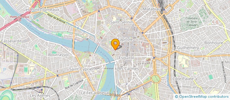 localisation de l'entreprise MADAME DEBORAH BRONCHAIN à TOULOUSE