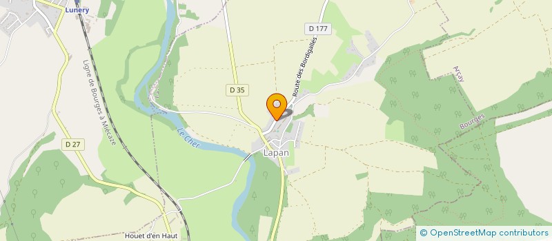 localisation de l'entreprise MADAME DEBORAH BURET  LAPAN