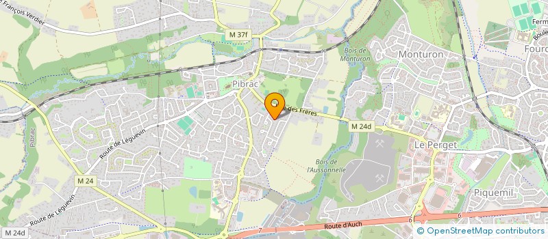 localisation de l'entreprise MADAME DEBORAH CARDER  PIBRAC