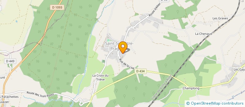 localisation de l'entreprise MADAME DEBORAH CATIN  SAINT-SYLVESTRE-PRAGOULIN