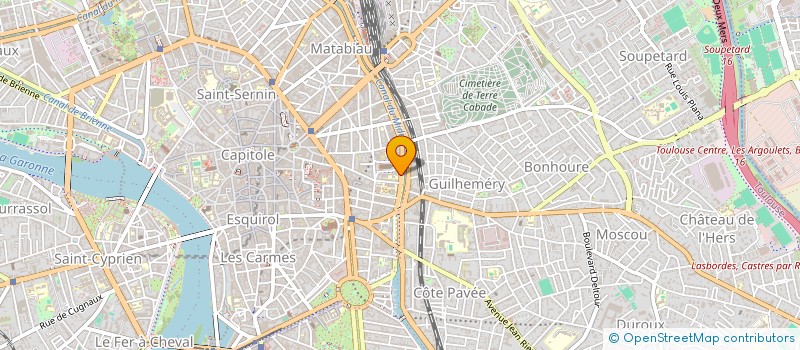 localisation de l'entreprise MADAME DEBORAH CHAPUIS à TOULOUSE