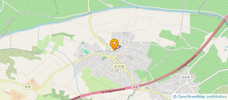 localisation de l'entreprise MADAME DEBORAH CHARBIT  SALLES-D'AUDE