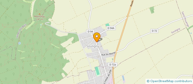 localisation de l'entreprise MADAME DEBORAH CHARLOT  SOULIGNY