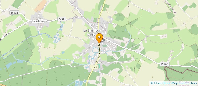 localisation de l'entreprise MADAME DEBORAH CHATEAU  LE BREIL-SUR-MERIZE