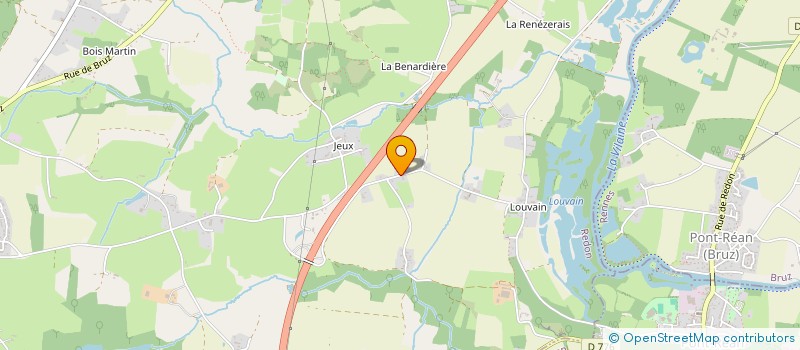 localisation de l'entreprise MADAME DEBORAH CHEVALIER  GOVEN