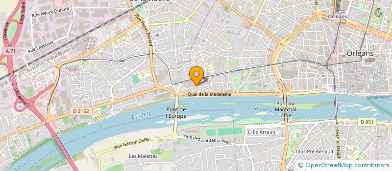 localisation de l'entreprise MADAME DEBORAH CHEVALIER  ORLEANS