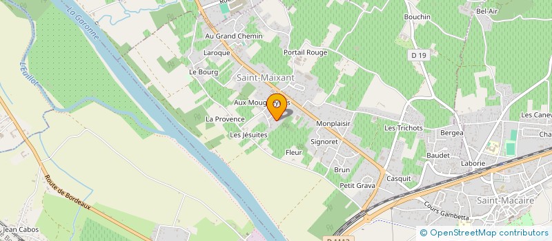 localisation de l'entreprise MADAME DEBORAH COMBRE  SAINT-MAIXANT