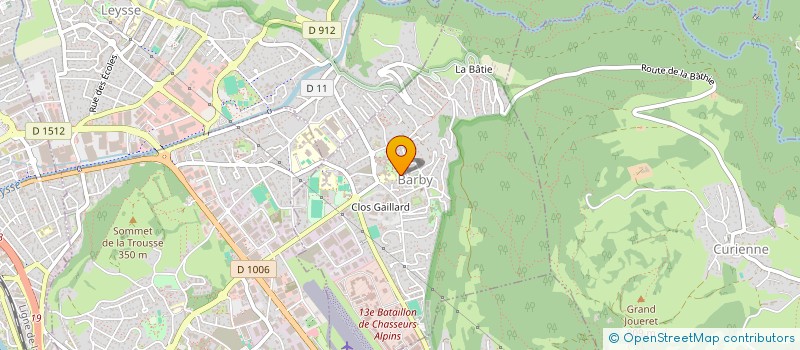 localisation de l'entreprise MADAME DEBORAH COULAVIN  BARBY