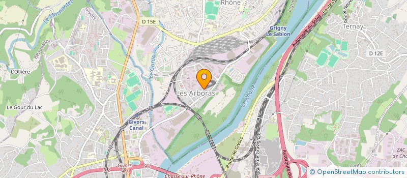 localisation de l'entreprise MADAME DEBORAH COUPAMAN  GRIGNY