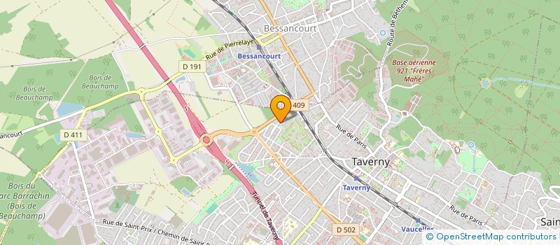 localisation de l'entreprise MADAME DEBORAH CURADO  BESSANCOURT