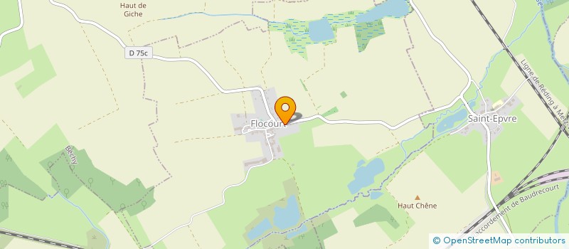 localisation de l'entreprise MADAME DEBORAH DAMIEN  FLOCOURT