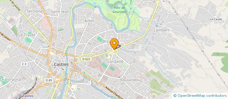 localisation de l'entreprise MADAME DEBORAH DE BONA  BURLATS