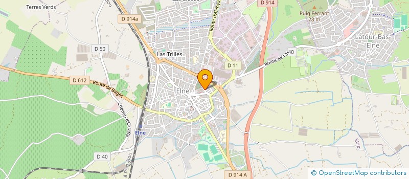 localisation de l'entreprise MADAME DEBORAH DEVIU  ELNE