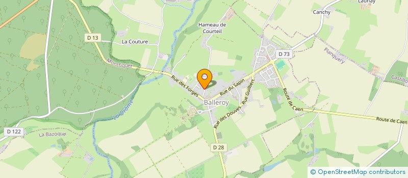 localisation de l'entreprise MADAME DEBORAH DIAS CARNEIRO  BALLEROY-SUR-DROME