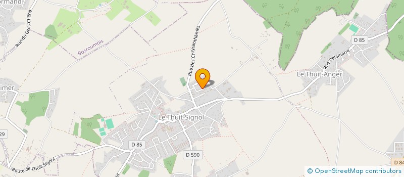 localisation de l'entreprise MADAME DEBORAH DORIVAL  LE THUIT DE L'OISON