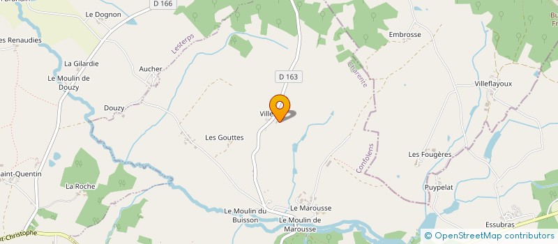 localisation de l'entreprise MADAME DEBORAH DOURS  SAINT-CHRISTOPHE