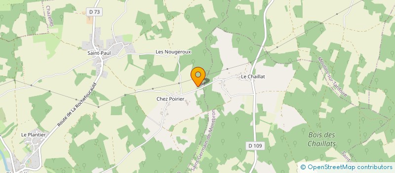 localisation de l'entreprise MADAME DEBORAH DUBOIS à CHAZELLES