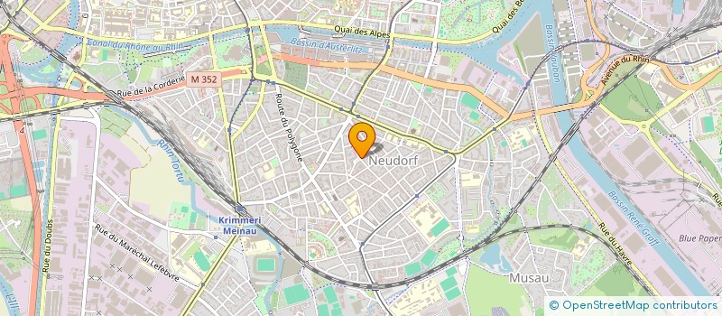 localisation de l'entreprise MADAME DEBORAH DULCK à STRASBOURG