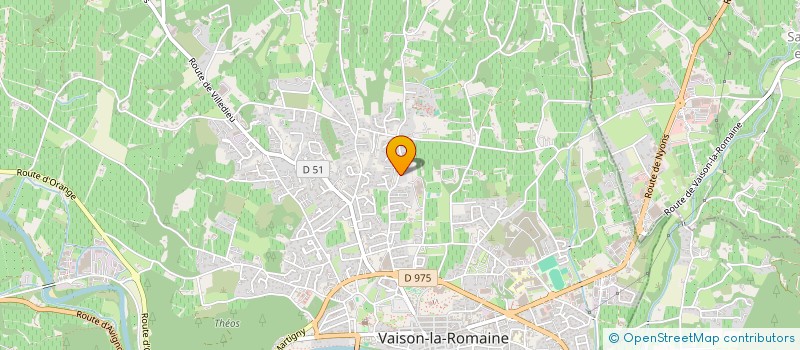 localisation de l'entreprise MADAME DEBORAH DURAND  VAISON-LA-ROMAINE