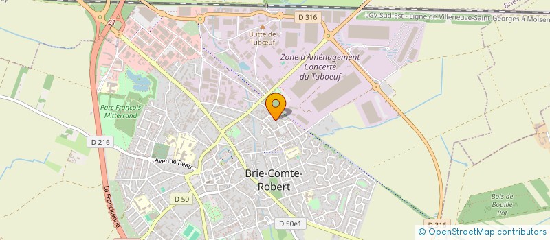 localisation de l'entreprise MADAME DEBORAH ELFASSY  BRIE-COMTE-ROBERT