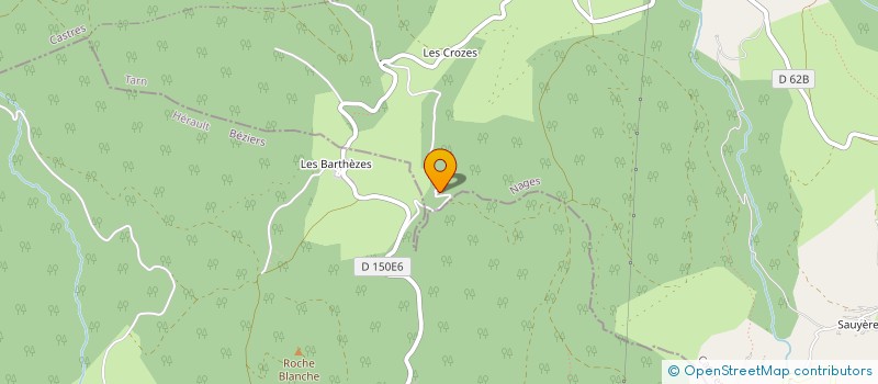 localisation de l'entreprise MADAME DEBORAH ESCAFIT  NAGES