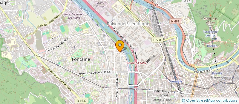 localisation de l'entreprise MADAME DEBORAH FLOWERS à FONTAINE