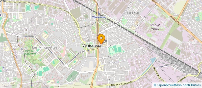 localisation de l'entreprise MADAME DEBORAH FORTASS  VENISSIEUX