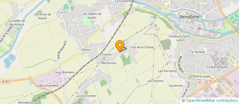 localisation de l'entreprise MADAME DEBORAH FOURMY  NAVEIL