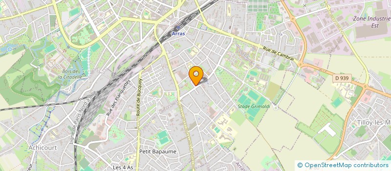 localisation de l'entreprise MADAME DEBORAH FOUSSARD à ARRAS
