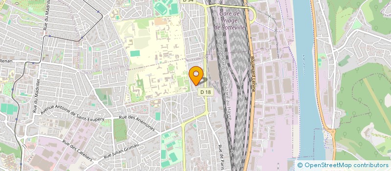 localisation de l'entreprise MADAME DEBORAH FROUMENTIN  SAINT-ETIENNE-DU-ROUVRAY